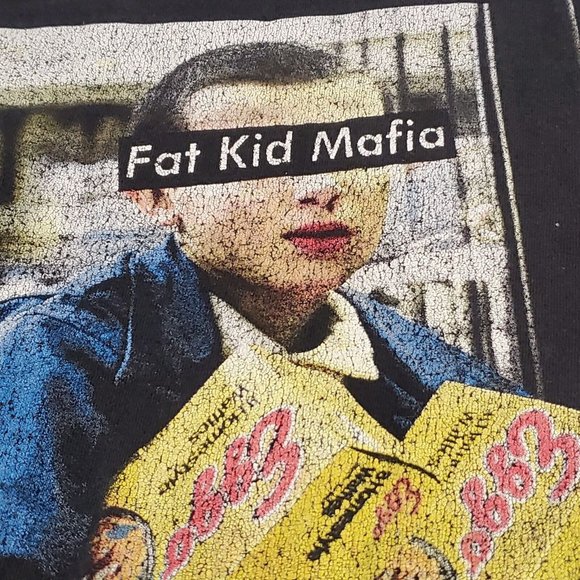 Fat Kid Mafia FKM Eleven 11 Stranger Things T-Shirt Size Large Sz L - Picture 4 of 7